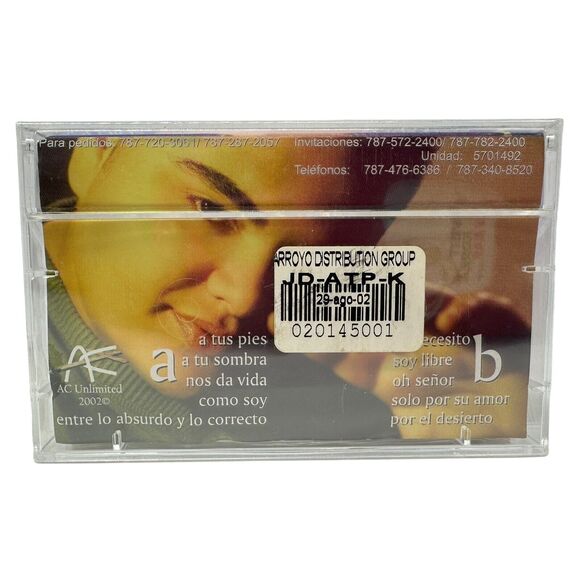 Joel Diaz A Tu Pies Cassette, 2002 New Sealed - Musica Cristiana - AC Unlimited - Picture 2 of 4